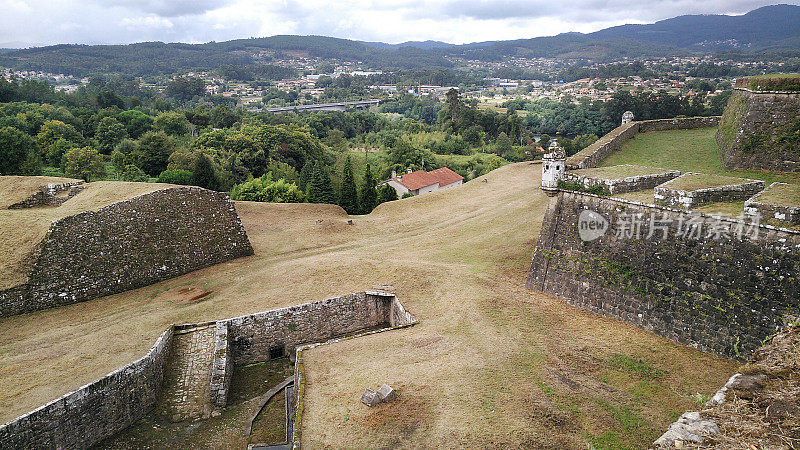 valenca do Minho，葡萄牙福塔莱萨。